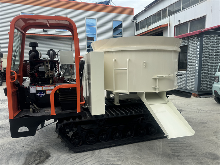 履帶式混凝土攪拌運輸車